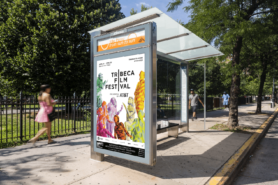 Tribeca Festival Bus Shelter Ad